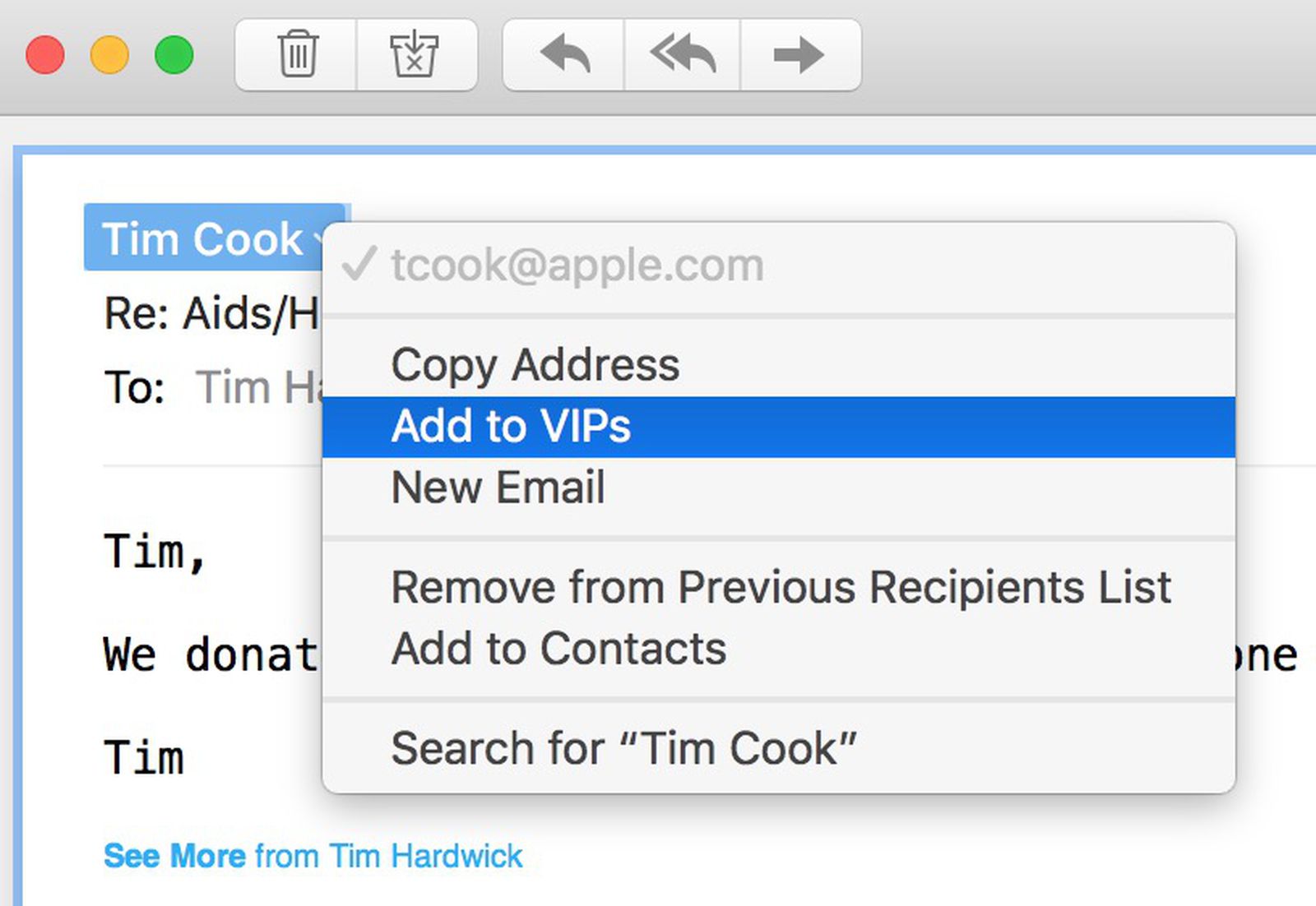 configure automatic text message alerts for important emails in mac mail
